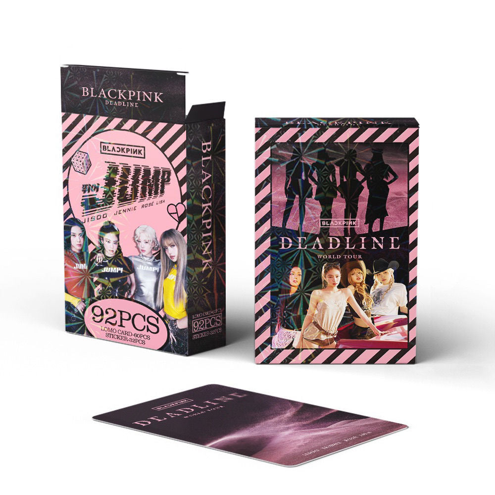 FOTOKARTEN BLACKPINK JUMP 92 STK. (60 KARTEN + 32 AUFKLEBER)