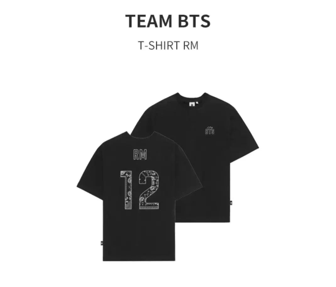BTS TEAM T-SHIRTS 100% BAUMWOLLE