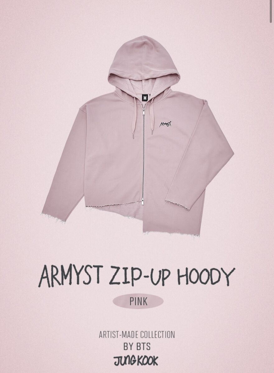 BTS JUNGKOOK ARMYST ZIP-HOODIE