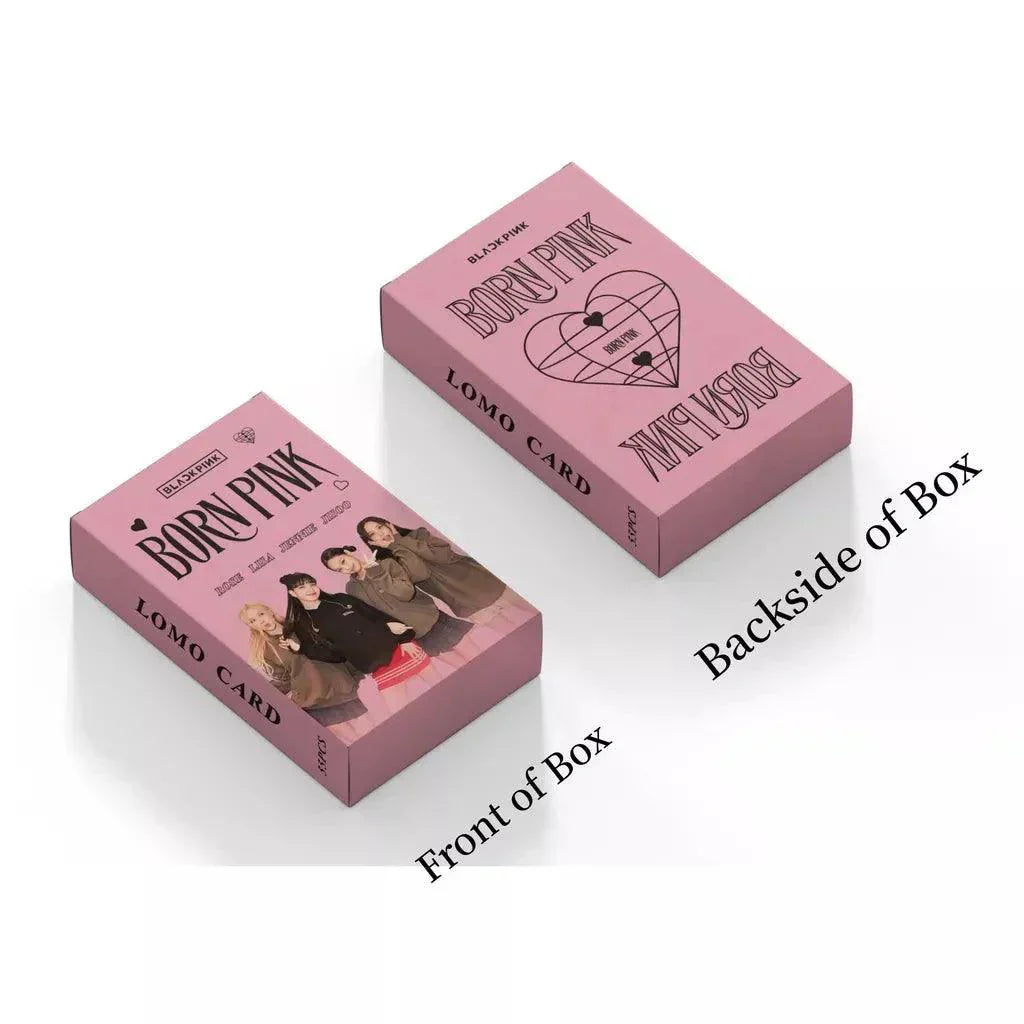 KIT MIT 55 FOTOKARTEN BLACKPINK BORN PINK